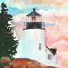 at one children's book sunrise at lighthouse