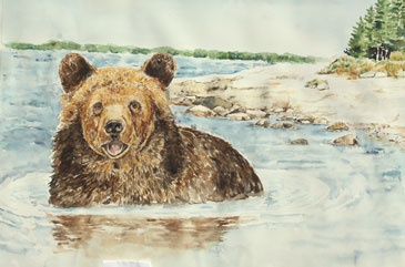 Bear Water ©Leslie Mansmann